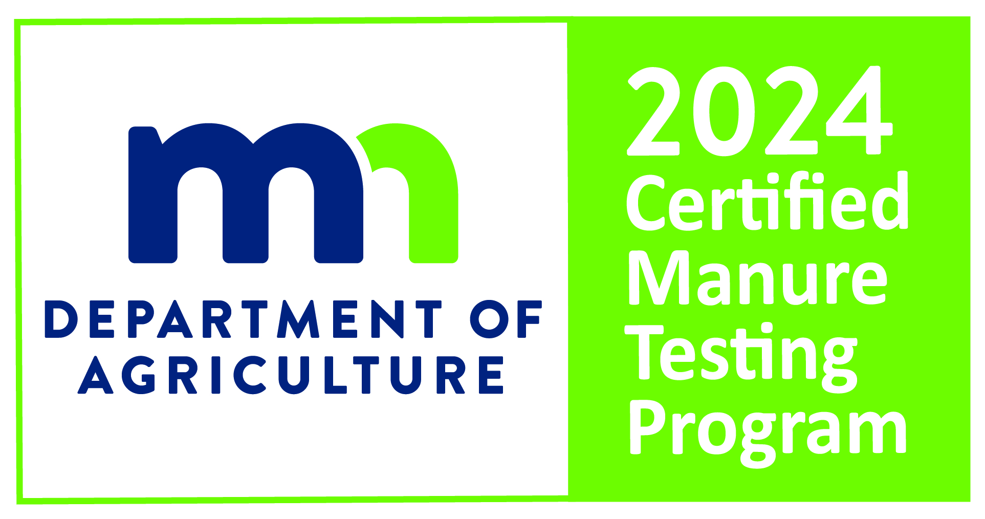 2024 Certified Manure Testing Program Icon