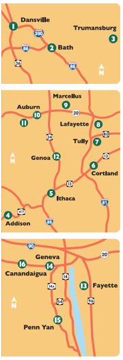 Central NY Drop Box Map