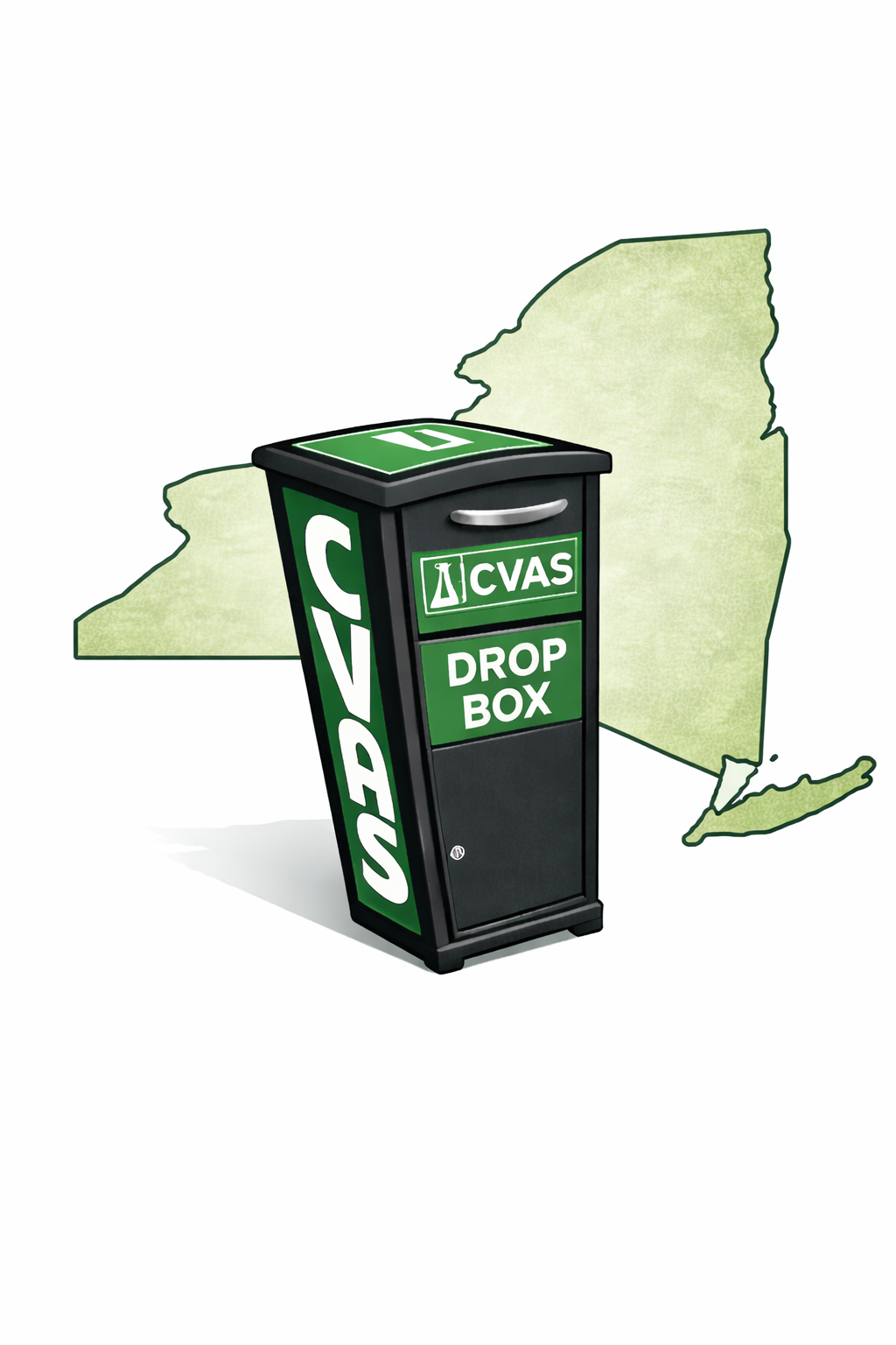 Central New York Pick Up Route Graphic